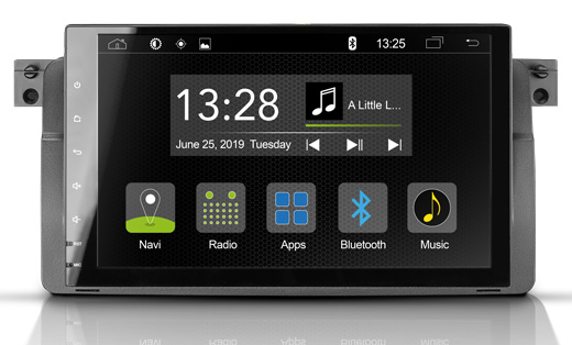 RADICAL R-C11BM1 BMW E46 Autoradio 2-DIN Infotainment Android 9.0