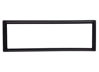 RTA 000.100-0 1 - DIN mounting frame, black ABS