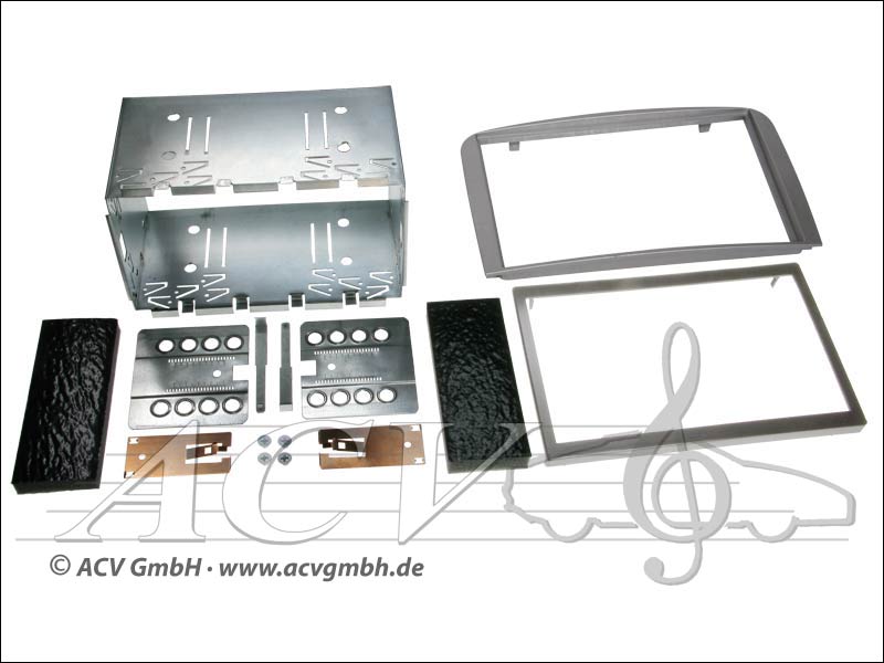 ACV 381.001-07 Doppio DIN installazione kit Alfa 147 / GT 