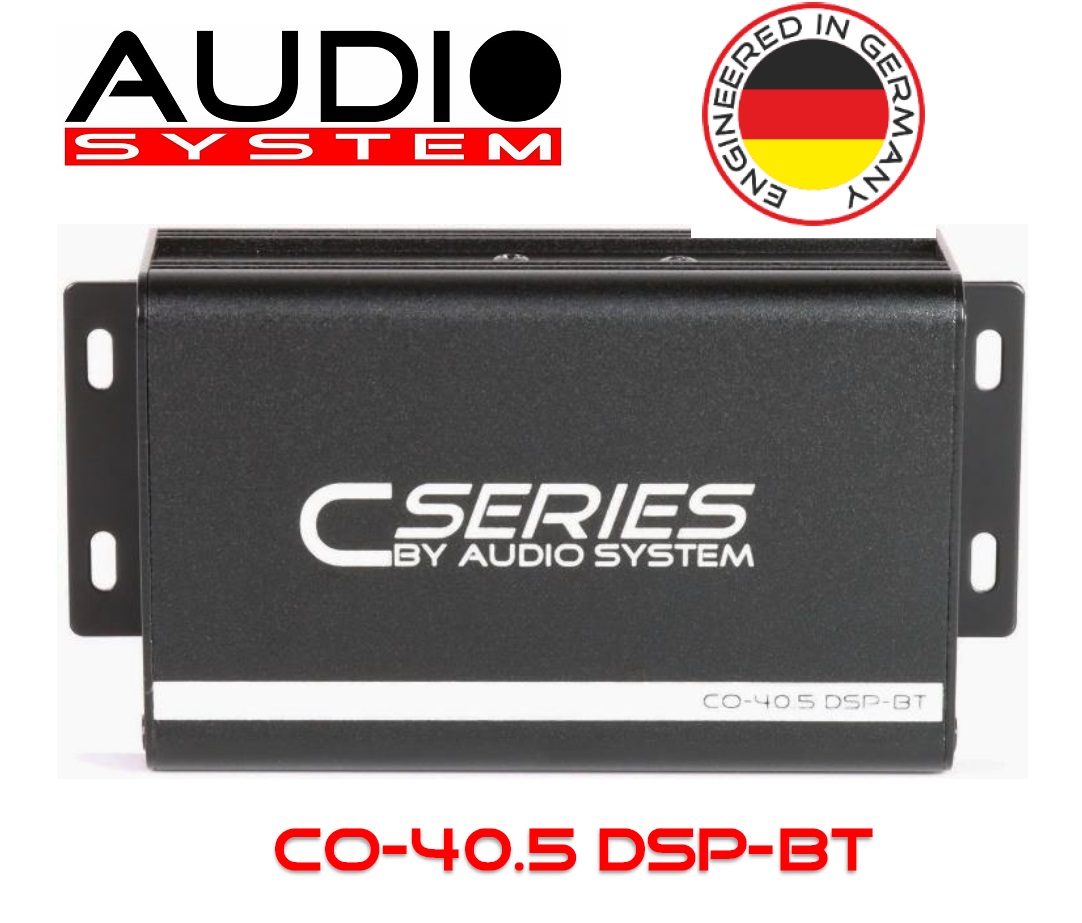Audio System CO-40.5 DSP-BT 5-Kanal Verstärker mit 7-Kanal DSP Prozessor