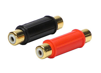 RTA 352.031-0 Femmina 2 x RCA Maschio Colore: 1 rosso + 1 nero