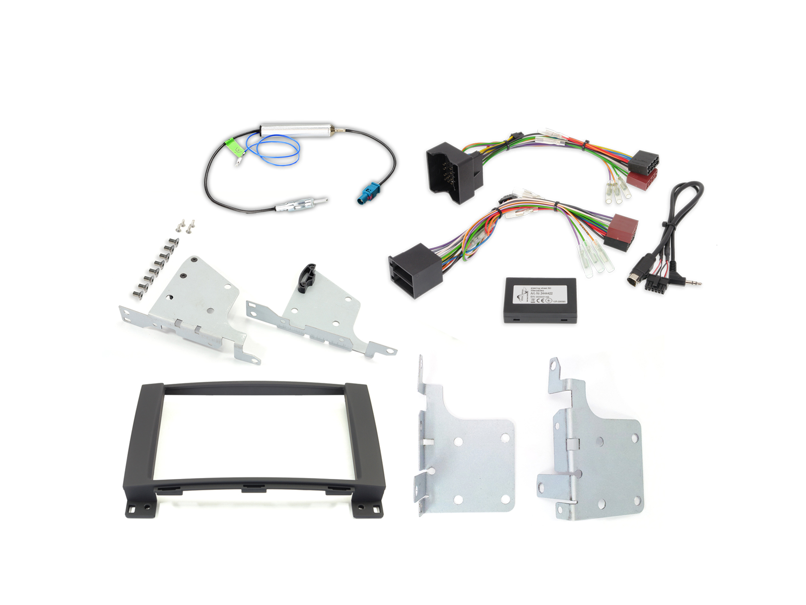 Alpine KIT-8MB Einbauset für X803D-U / X802D-U / X801D-U / X800D-U und INE-W928R (Mercedes A-Klasse, B-Klasse, Vito, Viano)