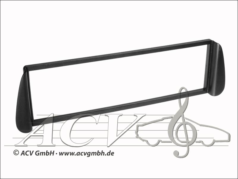 Radio panel rubber touch Citroen Picasso / Xsara black 