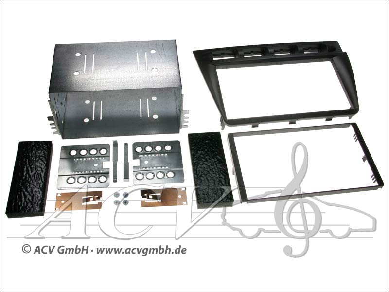 Double-DIN installation du kit Kia Picanto 