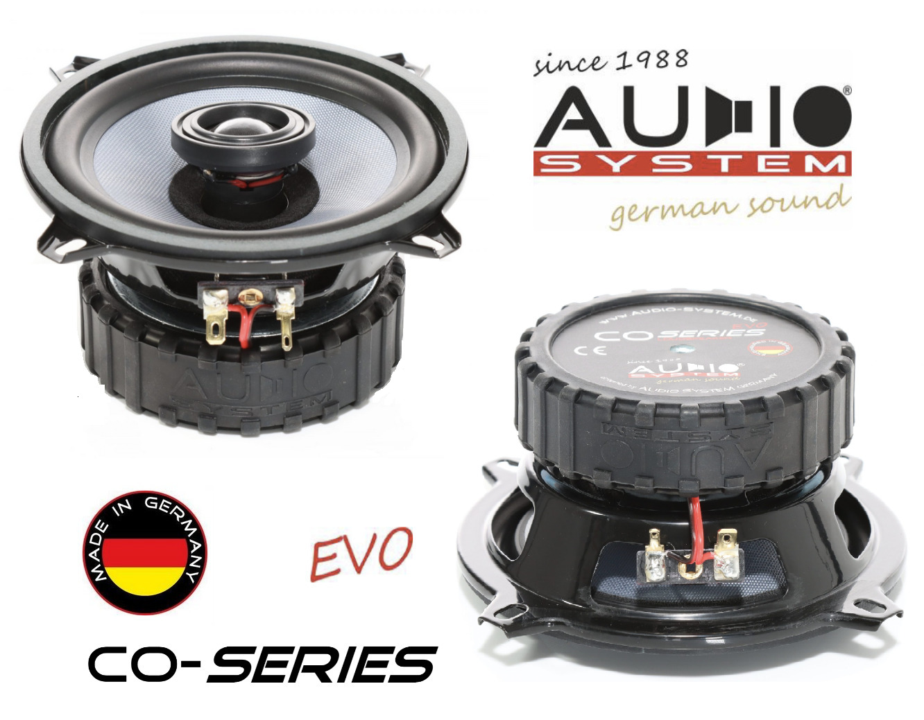 Audio System CO 130 EVO 13cm High Level Coaxial System 120 Watt 1 Paar
