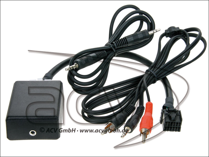 311114-02 AUX-IN Radio Ford adaptateur 4050 / 5000 / 7000 - RCA> 