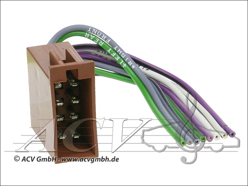 ACV 1322-00 Universal-Umrüstadapter Lautsprecher ACV 1322-00 Universal-Umrüstadapter Lautsprecher