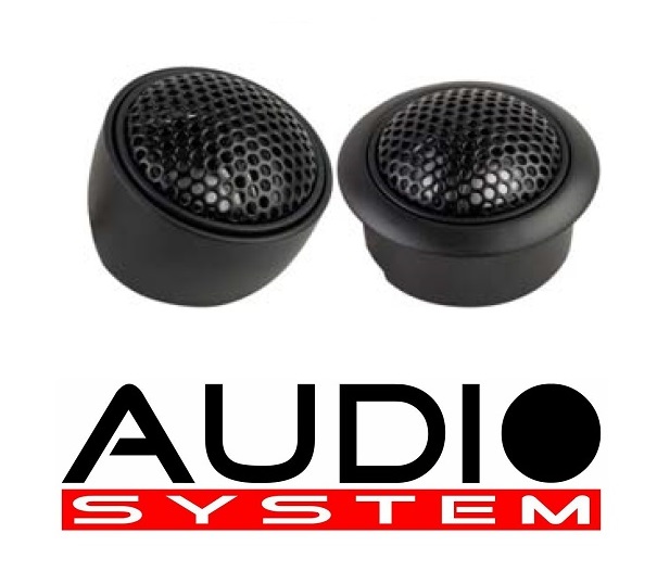 Audio System CARBON TW24 Hochtöner 1 Paar Tweeter Gewebe-Neodymhochtöner