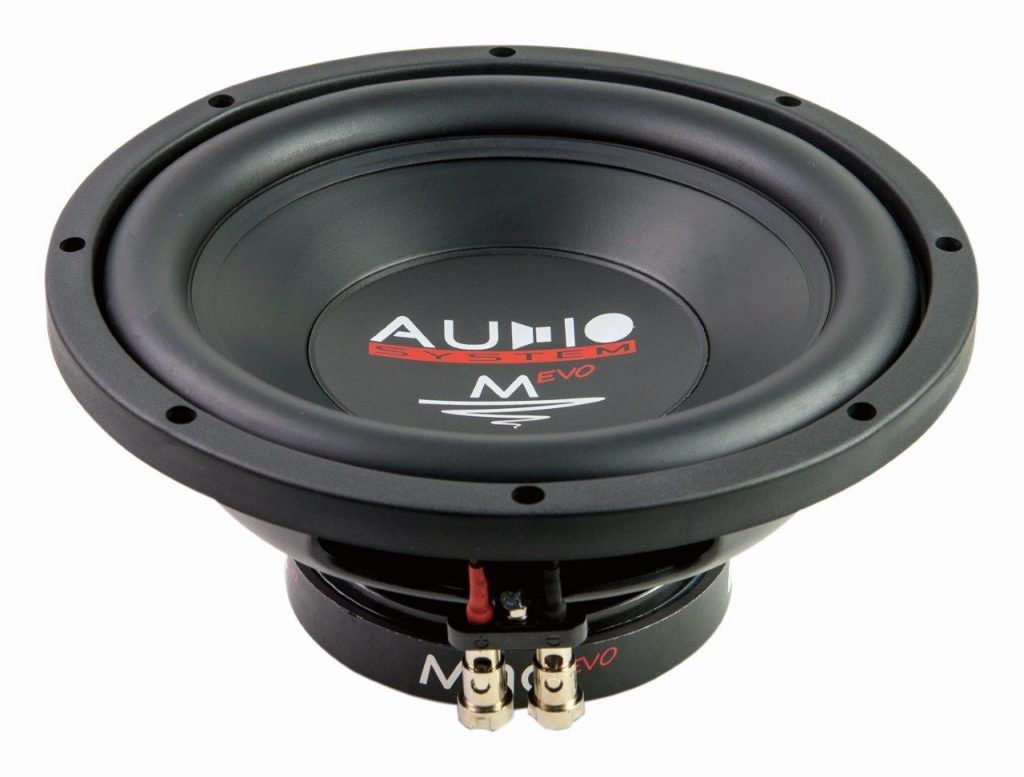 Audio System SUBFRAME M10 EVO ACTIVE 350 EVO Reserverad aktiv Subwoofer 400 Watt Bassgehäuse Bassreflexgehäuse mit M10 EVO + Verstärker + M-350.1 D