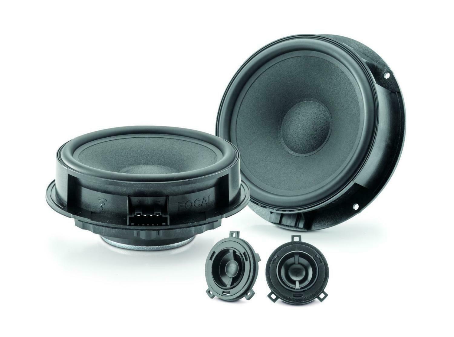 Focal IS165VW 2-Wege Compo Lautsprecher 16,5 cm für Skoda Citygo, Fabia, Octavia, Roomster, Superbe 