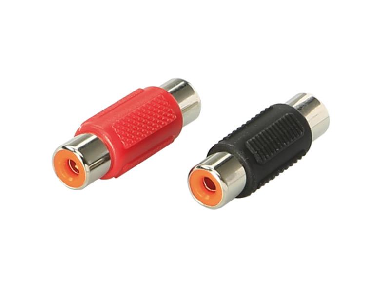 ACV 30.4201-04 RCA Verbinder Female 1 x rot / 1 x schwarz