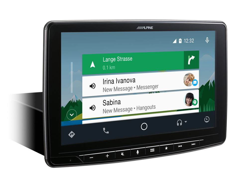 Alpine iLX-F903S907 Autoradio für Mercedes Sprinter (W907) mit 9-Zoll-Touchscreen 1-DIN-Einbaugehäuse, DAB+, Apple CarPlay und Android Auto Unterstützung 