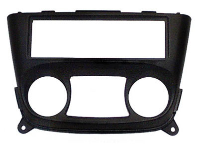 RTA 000.272-0 1 - DIN mounting frame, black ABS