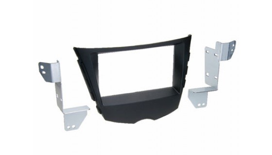 RTA 002.464P1-2 Doppel DIN Profi Blende, schwarz, Hyundai  Veloster 2011 >