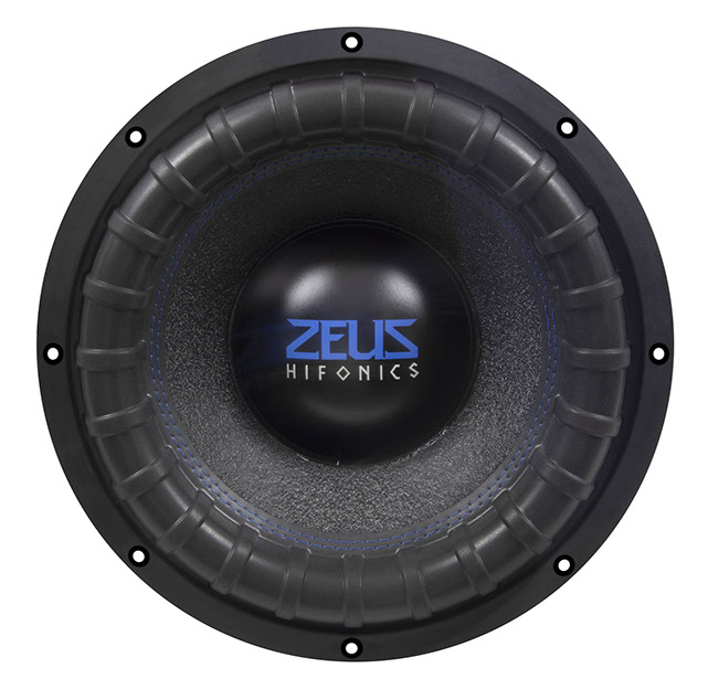 HIFONICS ZRX-10D2 ZEUS Woofer 25 cm (10") Subwoofer 800 W/RMS, 1600 W/MAX, 2 + 2 Ω