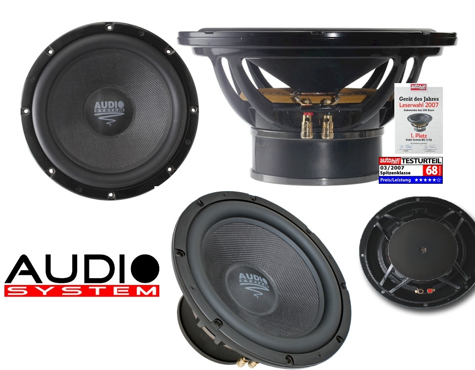 Audio System HX 12 SQ 30 cm di altezza HX12SQ Subwoofer End