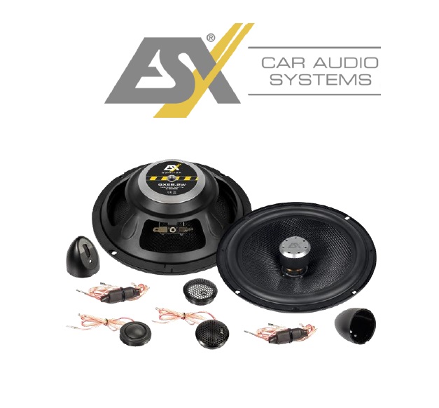 ESX QXE8.2C 20cm (8") 2-Wege Kompo Lautsprecher Set 250 Watt