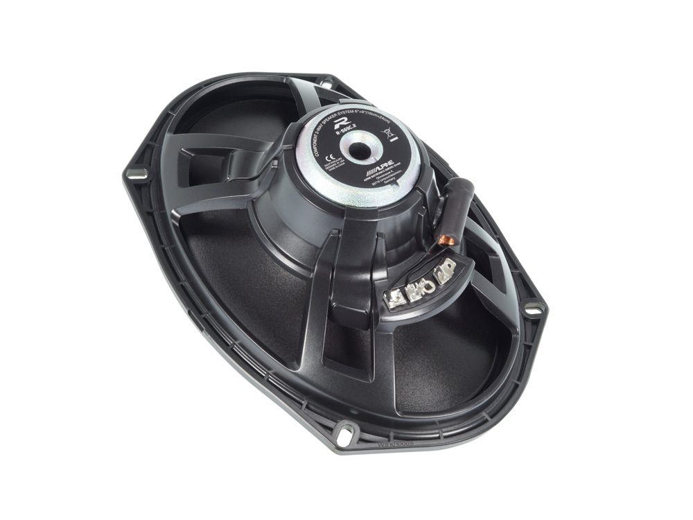 Alpine R-S69C.2 16 x 24 cm cm (6 x 9 Zoll) 2-WEGE-KOAXIAL-KOMPONENTEN-LAUTSPRECHER - Max. Power: 300 Watt - RMS Power: 100 Watt 