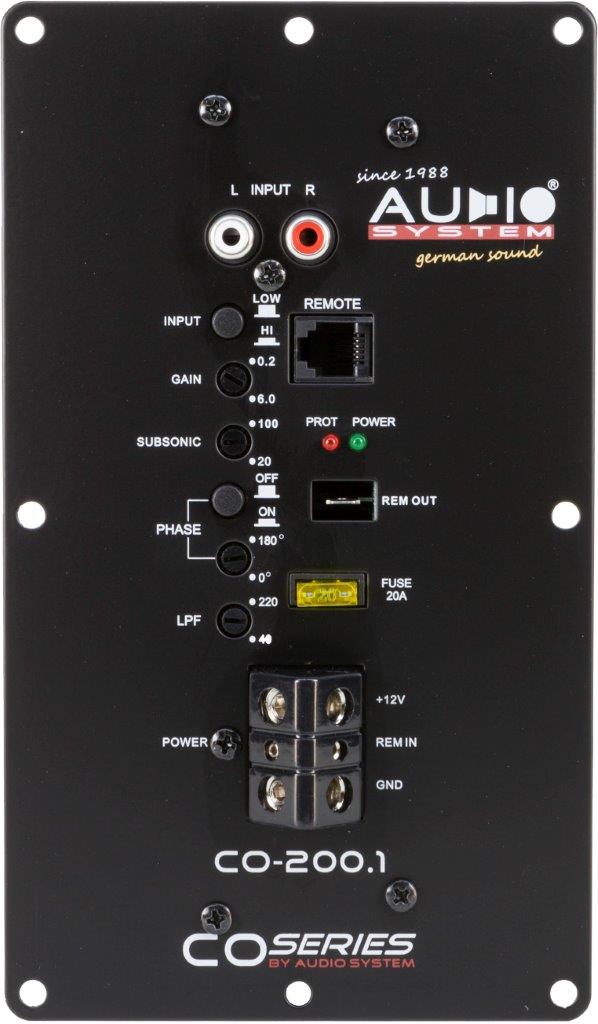 Audio System SUBFRAME R08 FLAT ACTIVE EVO Bassreflexgehäuse Reserverad R 08 FLAT EVO + CO-200.1 R-SERIES EVO SUBFRAME 