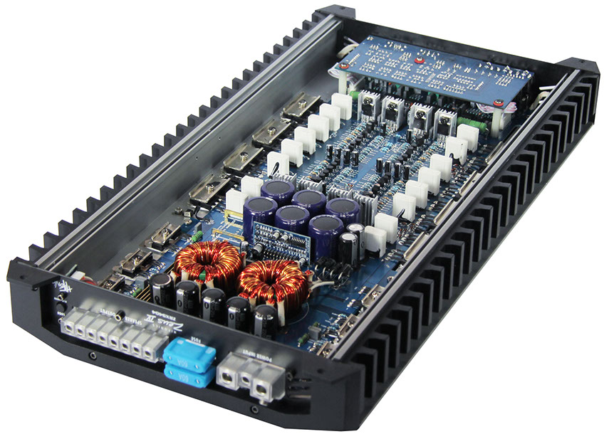 HIFONICS ZRX-9404 ZEUS-SERIE AMP Class A/B Analog 4-Kanal Verstärker 1200 Watt