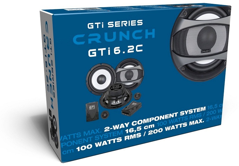 Crunch GTi6.2C 16,5 Sistema componenti cm 200 Watt