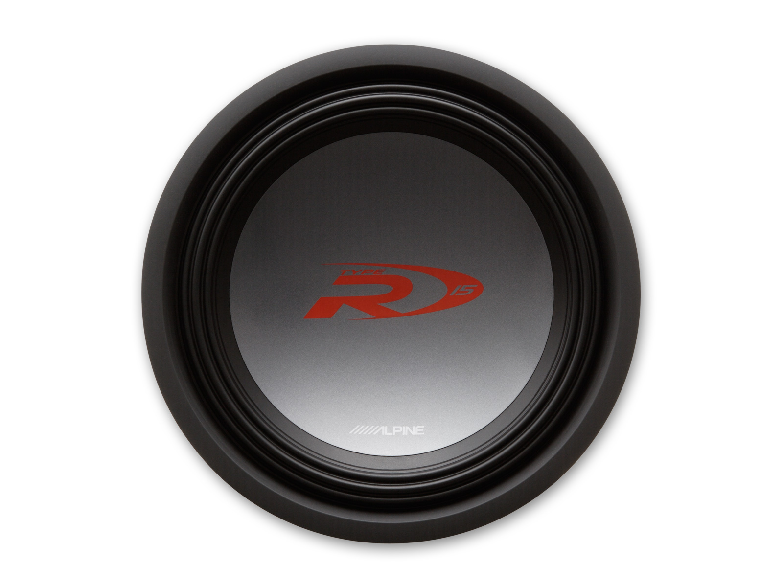 Alpine SWR-1542D 38 cm (15-Zoll) Subwoofer (4Ohm+4Ohm) 2000 Watt