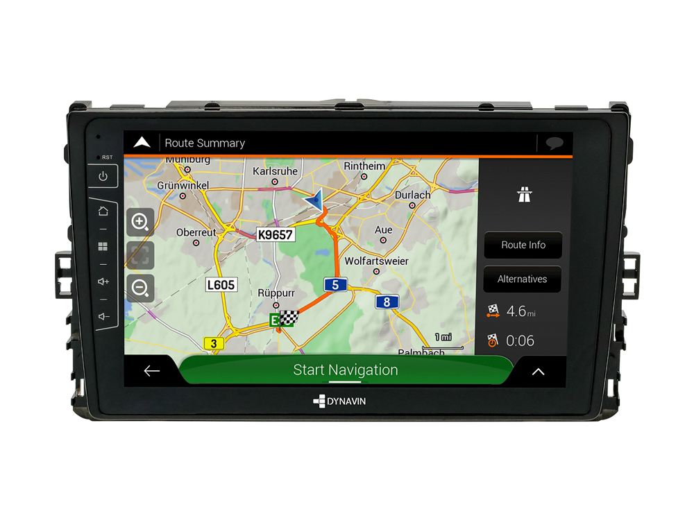 Dynavin D8-333 Pro Navigation, Autoradio für VW T6.1 Transporter, Multivan, Caravelle,California, Polo MK6