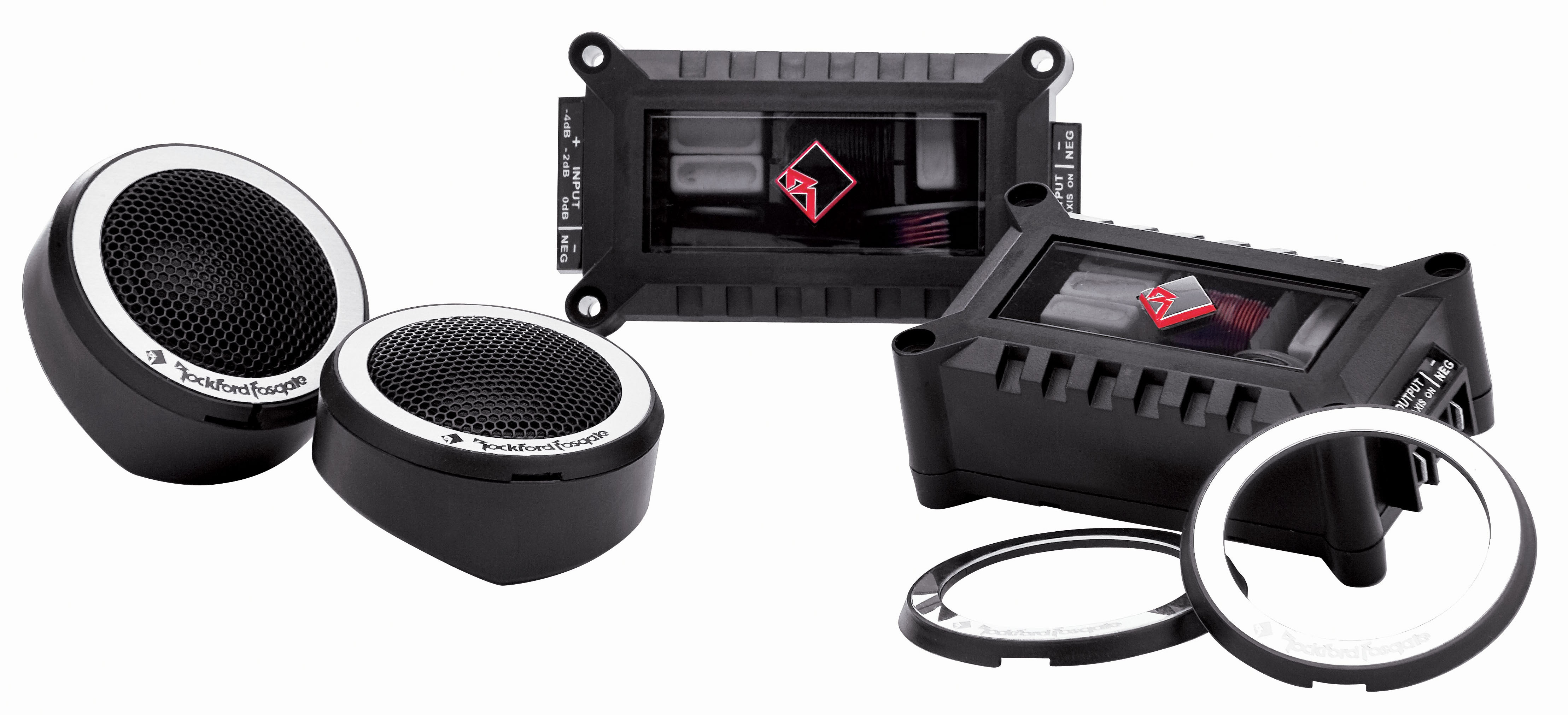 Rockford Fosgate T1T-S1 Gewebe Neodym Hochtöner 25 mm (1”) mit Frequenzweiche 1 Paar