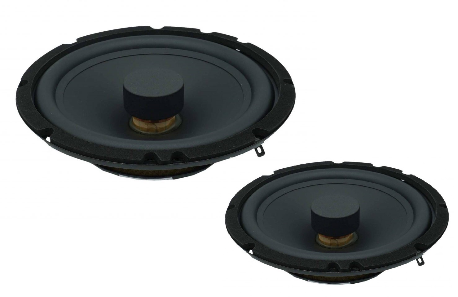 Audio System AS 165 FLAT EVO 2 flache Tief / Mitteltöner 16,5 cm, 260 Watt - 1 Paar