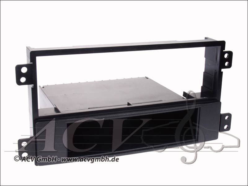 Radioblende Rubber Touch Hyundai Sonata schwarz Radioblende Rubber Touch Hyundai Sonata schwarz