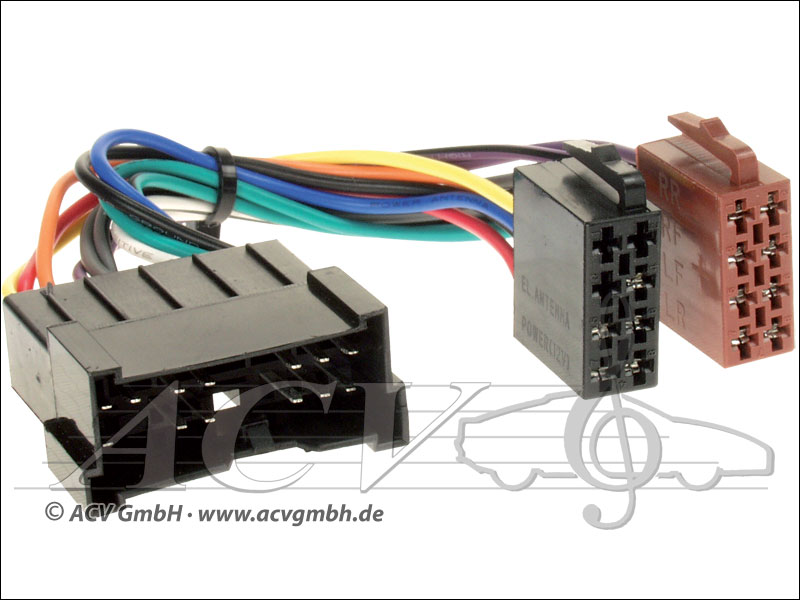 ACV 1143-02 Radioanschlusskabel Hyundai / Kia ACV 1143-02 Radioanschlusskabel Hyundai / Kia