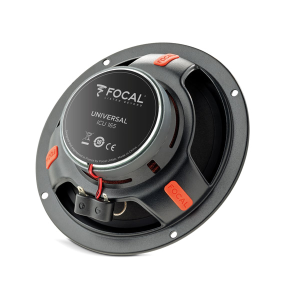 Focal ICU165 Integration UNIVERSAL 16,5 cm (6.5") 2-Wege Koax Lautsprecher Set 140 Watt - 1 Paar