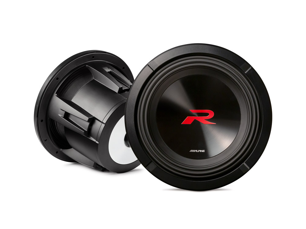 Alpine R2-W10D2 Subwoofer 25 cm (10-Zoll) R-Series 2250 Watt