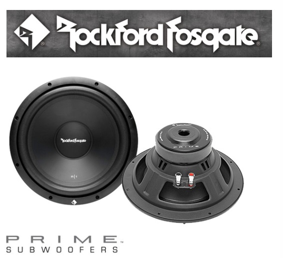 Rockford Fosgate R1S4-12 Subwoofer Prime R1 S Series 30 cm (12") 200 Watt RMS 