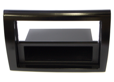 RTA  001.300-0 Doppio DIN Telaio di montaggio in ABS nero