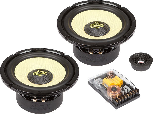 Audio System H 165-4 Helon 165-4 165 mm 2-Wege EXTREM DOUBLE KICKBASS