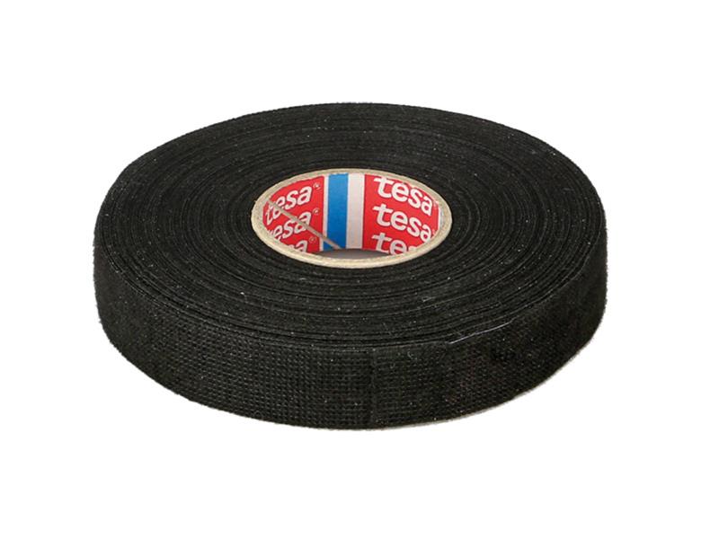ACV 349019-03 Cloth tape black Length x Width: 25 m x 19 mm ( 1 piece )