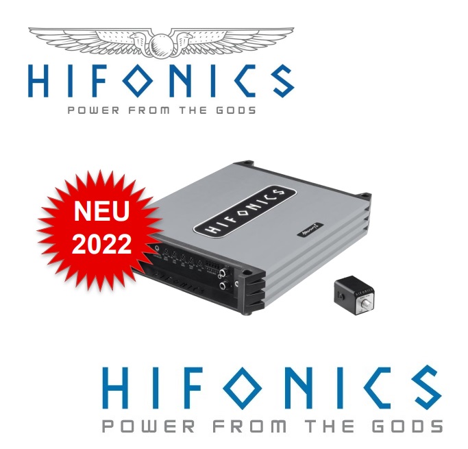 Hifonics MER1V2 MERCURY Iv2 Class D Digital Mono 1-Kanal Verstärker 750 Watt RMS