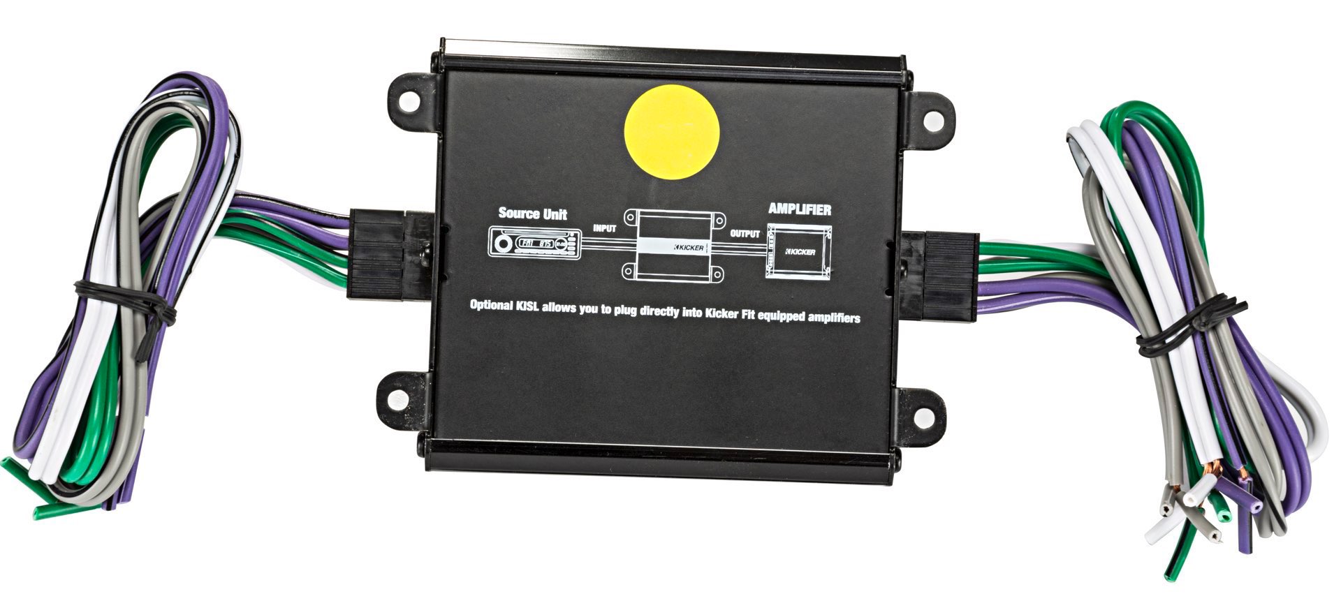 KICKER KISLOAD4 4 CH Smart Radio Interface 4 Kanal High Level Adapter