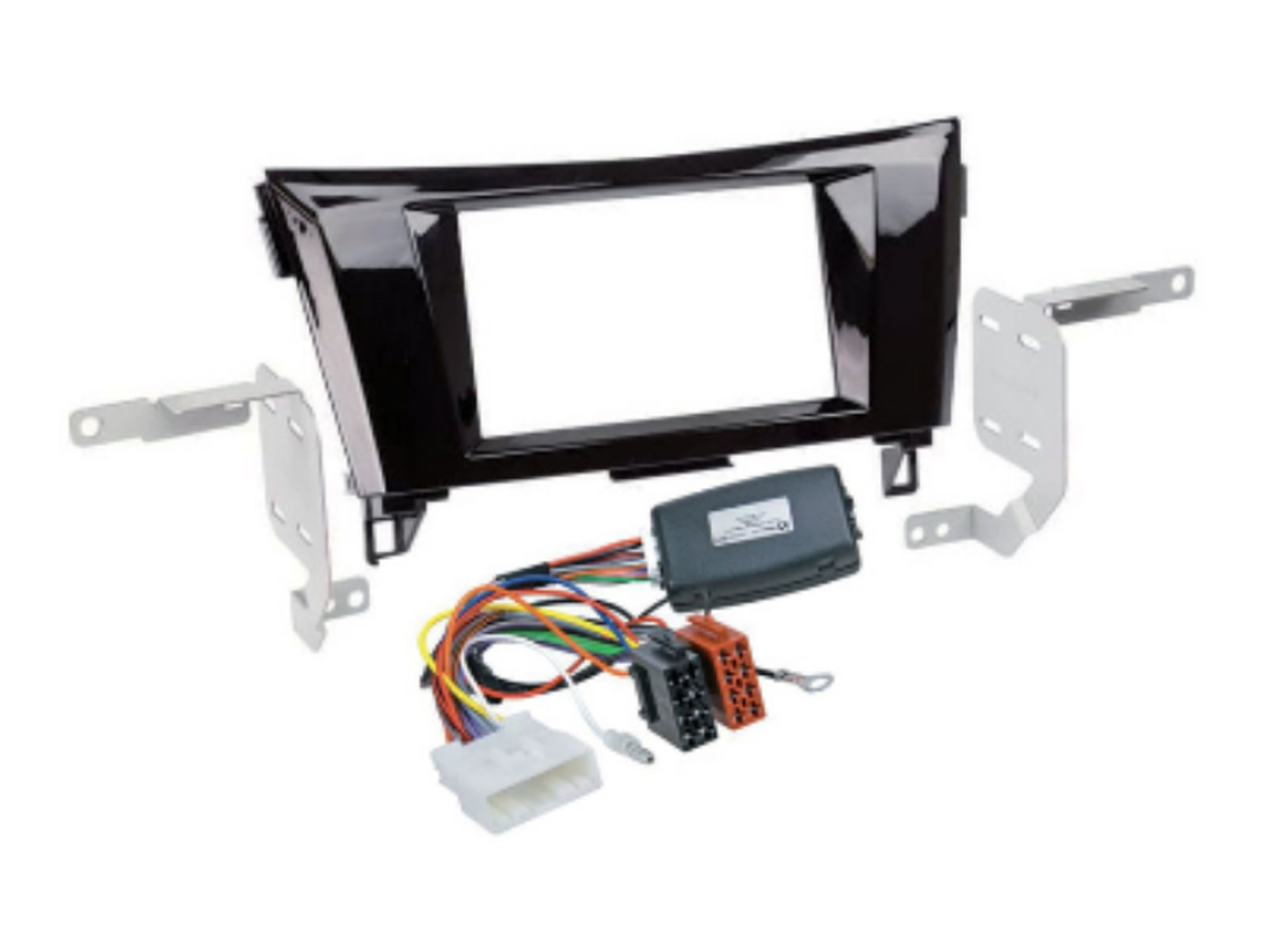 Alpine KIT-7QQ 2-DIN Einbauset Installation Radioblende Lenkradadapter Installations-Set für Nissan Qasqhai X-Trail 2014-2017