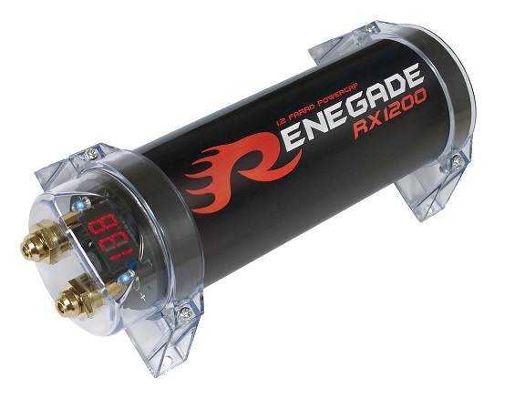 Renegade RX1200 1.2 Farad-Pufferelko RX 1200 Kondensator Powercap Pufferkondensator