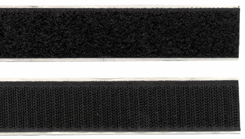 ACV 349000-03 Adesivo in velcro e Flauschteil Lunghezza x Larghezza : 1 m x 20 mm