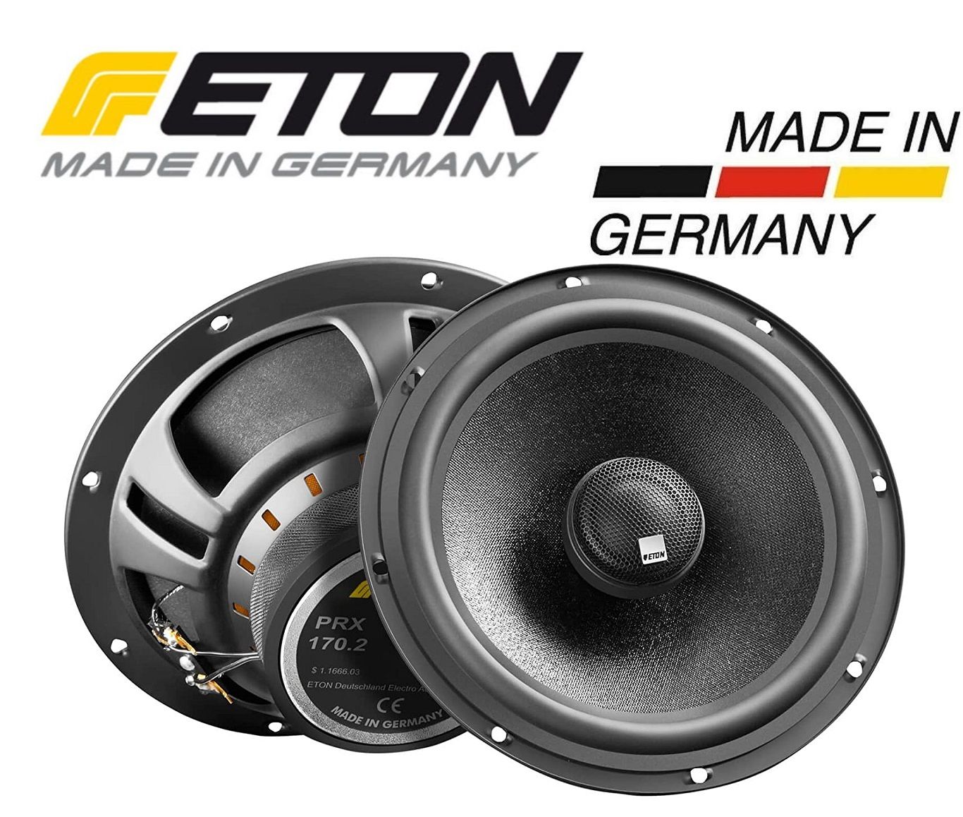 Eton PRX170.2 16,5cm 2 Wege Koax Lautsprecher Ford Cougar (271117-02) 100 Watt - 1 Paar