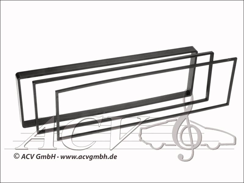 Radioblende Citroen C2 / C3, Peugeot nero 307/1007 