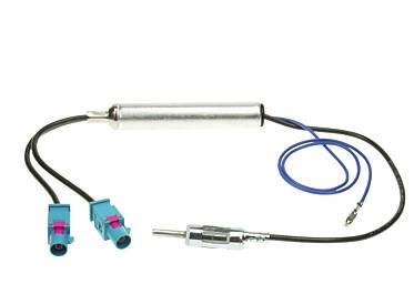 ACV 1524-05 Seat / Skoda / VW DIN Antennenada. 2x Fakra (Z) 