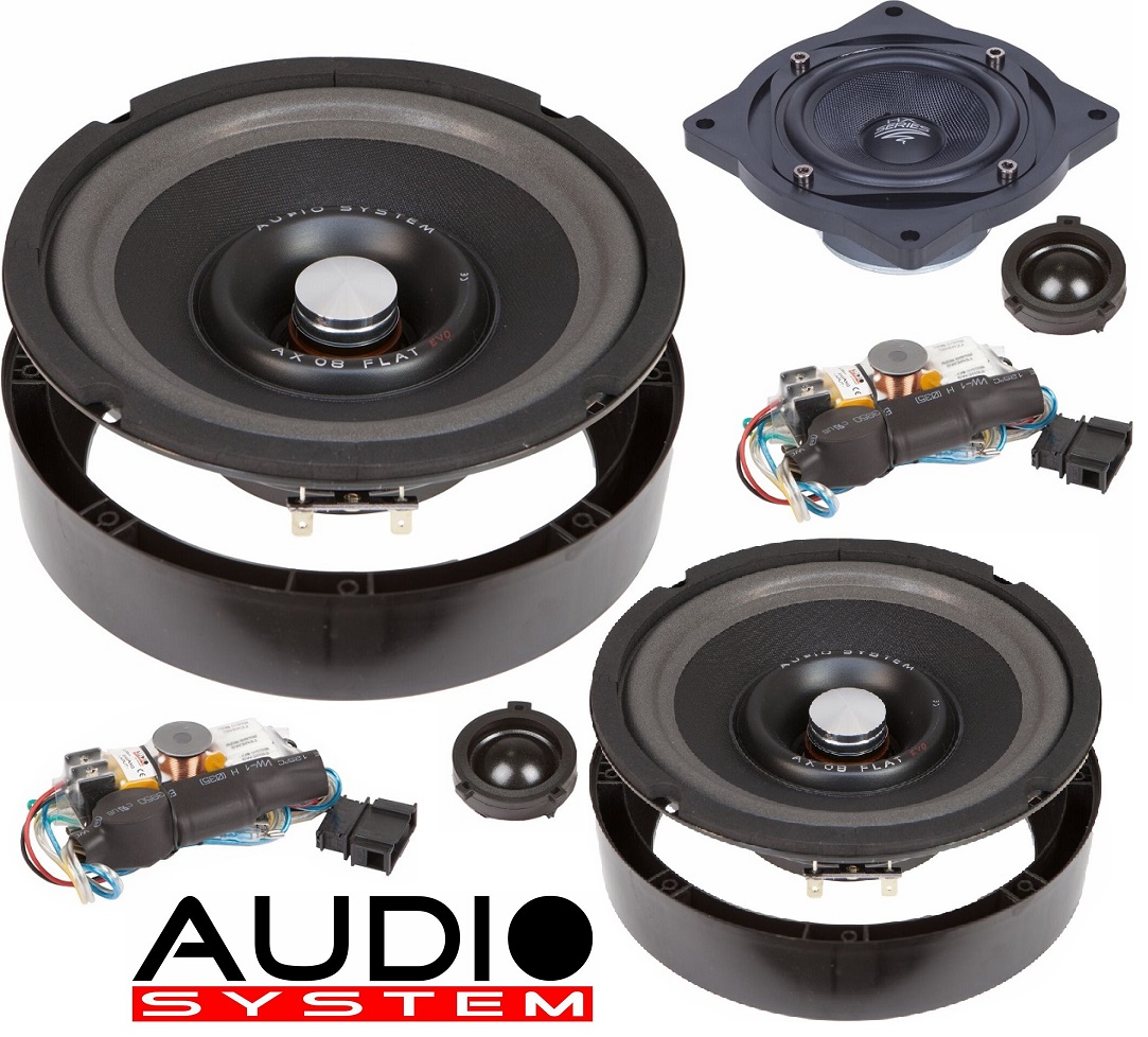 Audio System X 200 GOLF V EVO 2 - 3-Wege 20cm GOLF V Compo System Lautsprecher 