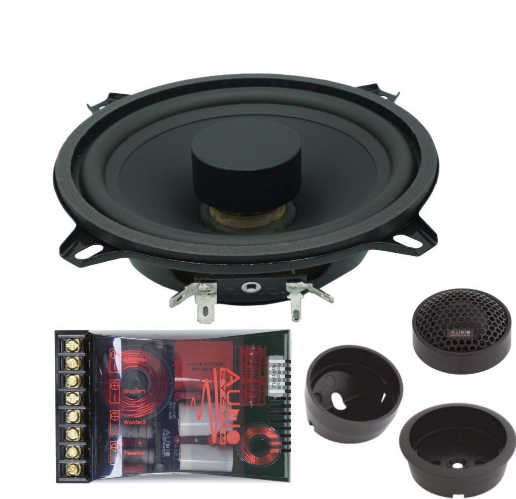 Audio System X 130 FLAT EVO 2 flaches 13cm Lautsprecher System X--ION-SERIES 2-Wege System 