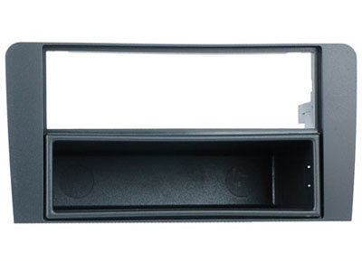 RTA 001.113-0 2 - DIN mounting frame, Black ABS