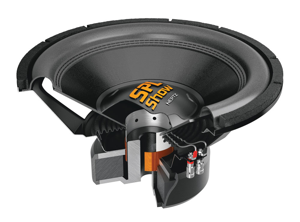 Hertz SS 15 D2 - 38cm SPL Subwoofer SPL SUBWOOFER 380mm 2+2 Ohm