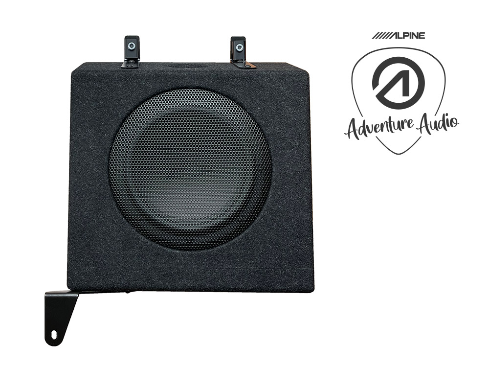 Alpine SPC-W84ATRA7 Subwoofer mit Gehäuse für Ford Transit 7, Ford Transit 7 Custom, Ford Tourneo 7 Custom  